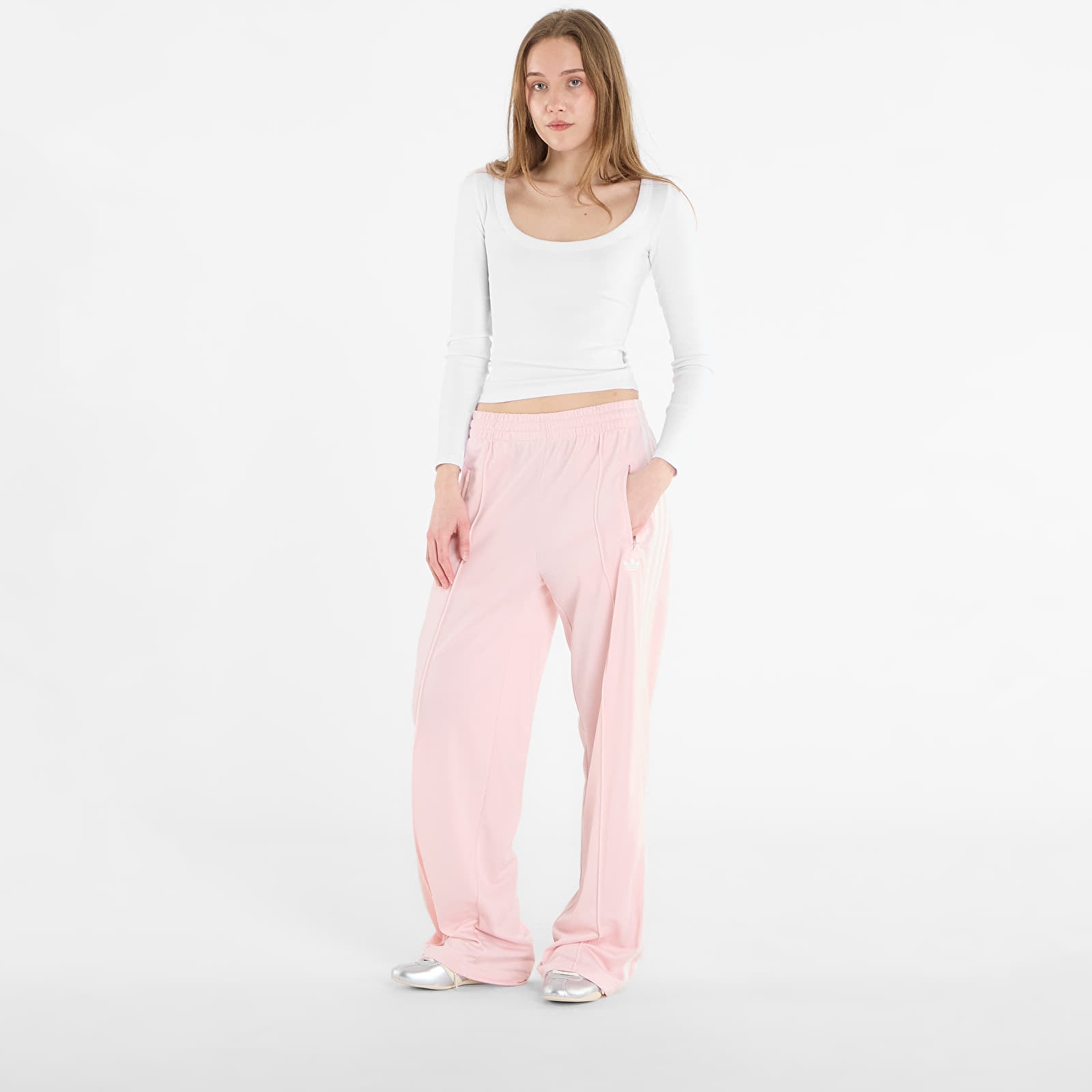 Dámske tepláky adidas Fb Track Pants Loose Sanpin