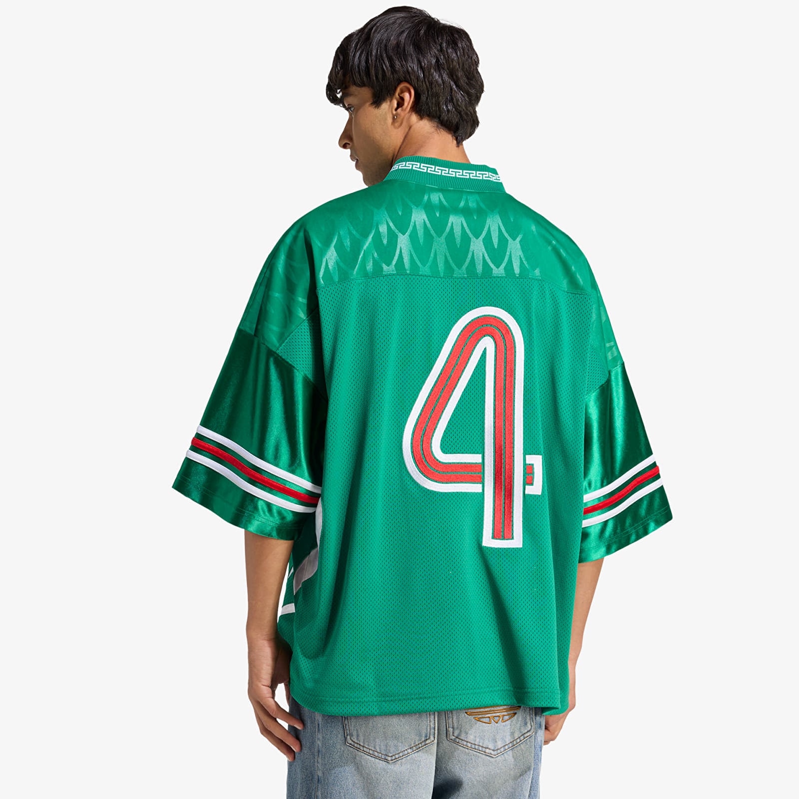 Φανελάκια adidas Jersey Bright Green/ White/ Better Scarlet