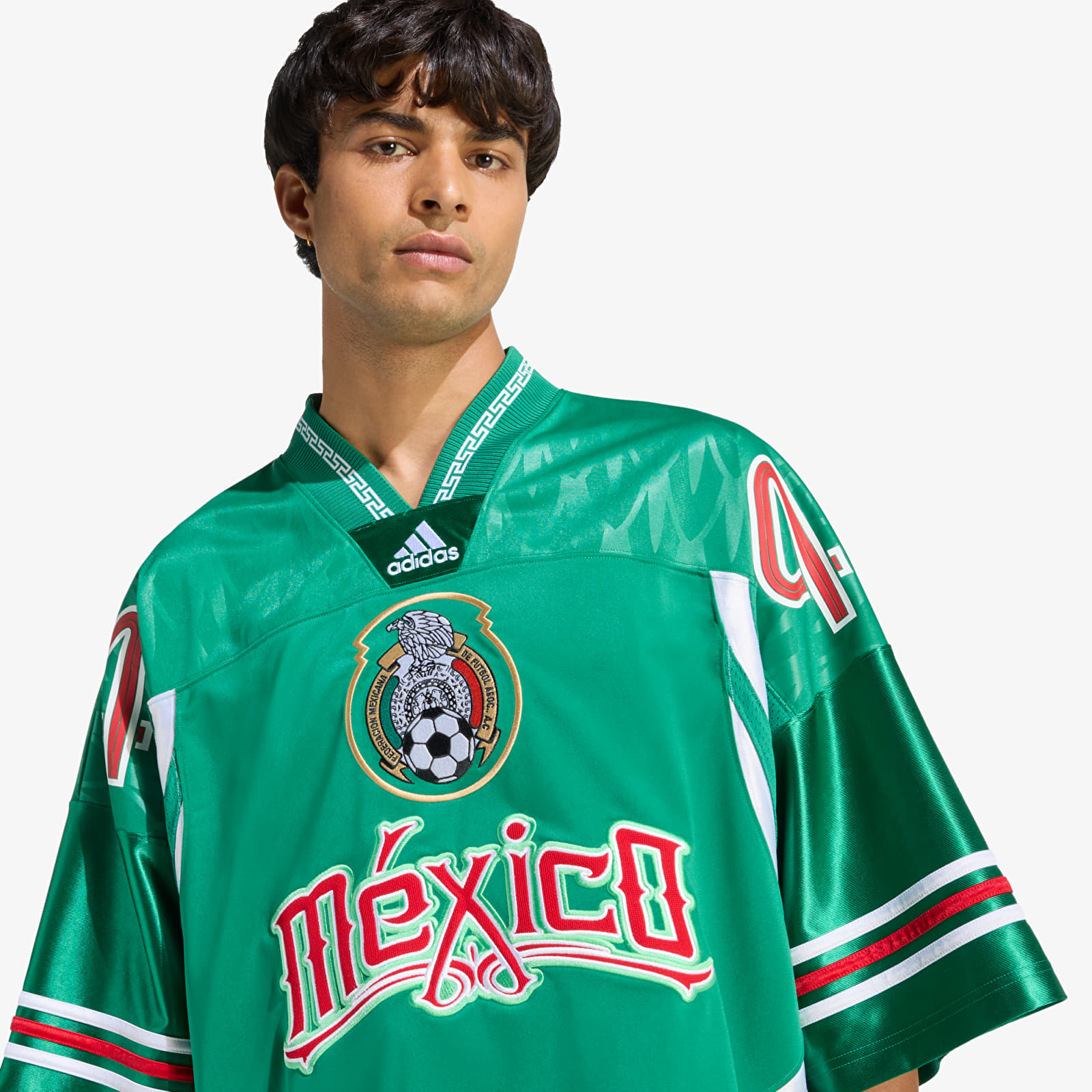Φανελάκια adidas Jersey Bright Green/ White/ Better Scarlet
