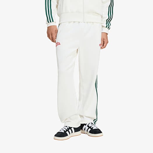 Спортивні штани adidas Track Pants Off White/ Collegiate Green