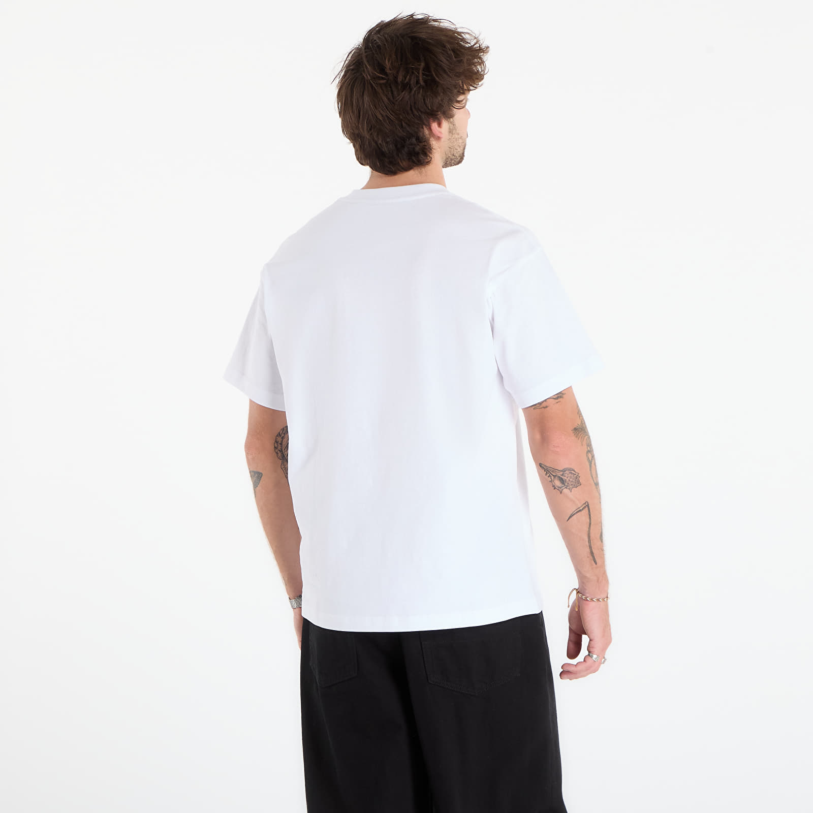T-Shirts Vans Left Chest II Loose SS T-Shirt White