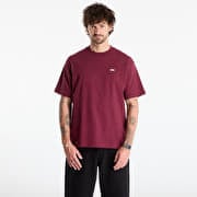 Vans Left Chest II Loose SS T-Shirt Burgundy