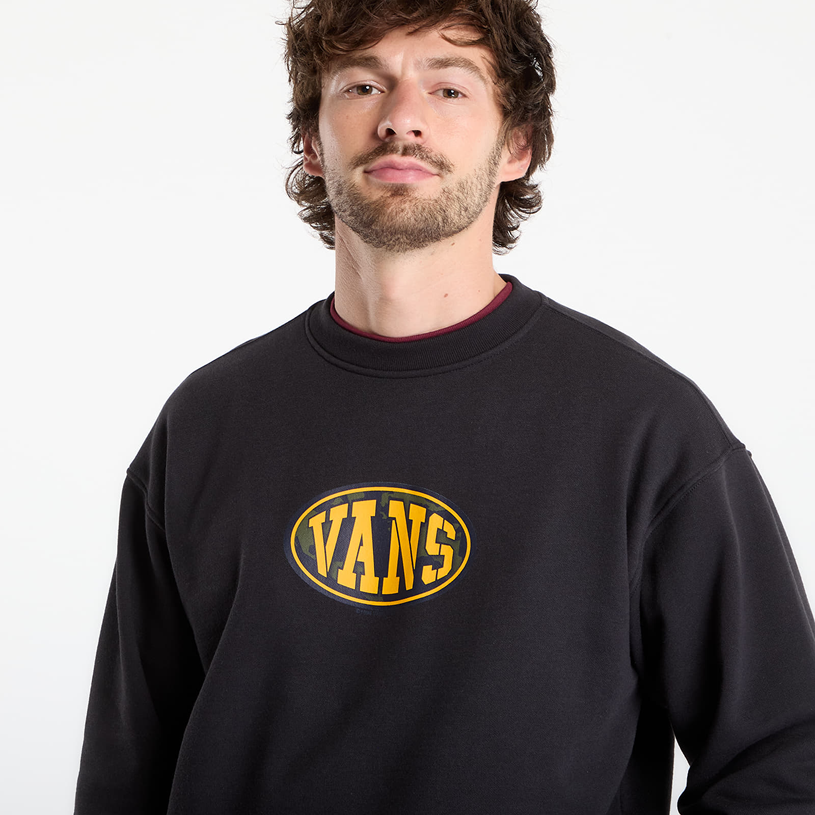 Dukserice Vans Worldwide94 Crew Black