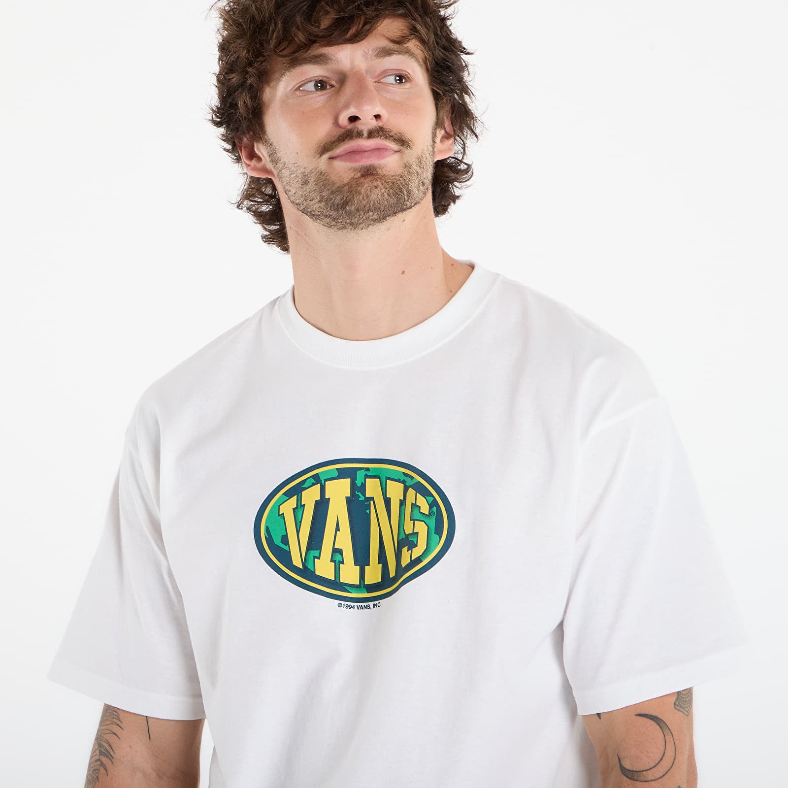 T-krekli Vans Worldwide94 SS T-Shirt White