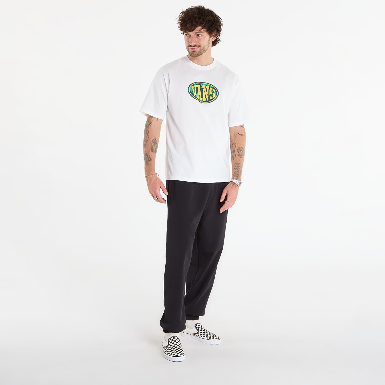 T-krekli Vans Worldwide94 SS T-Shirt White