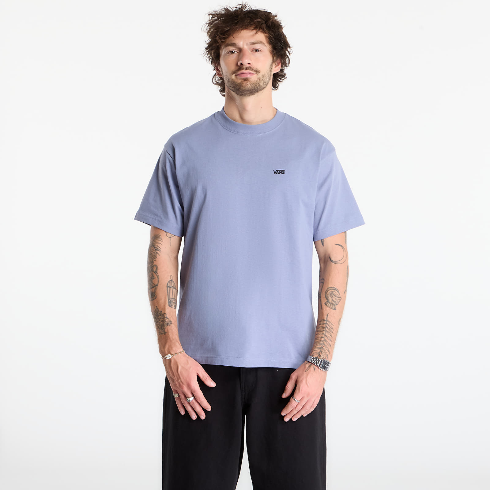 Tricou Vans Left Chest II Loose SS T-Shirt Glasial Slate M