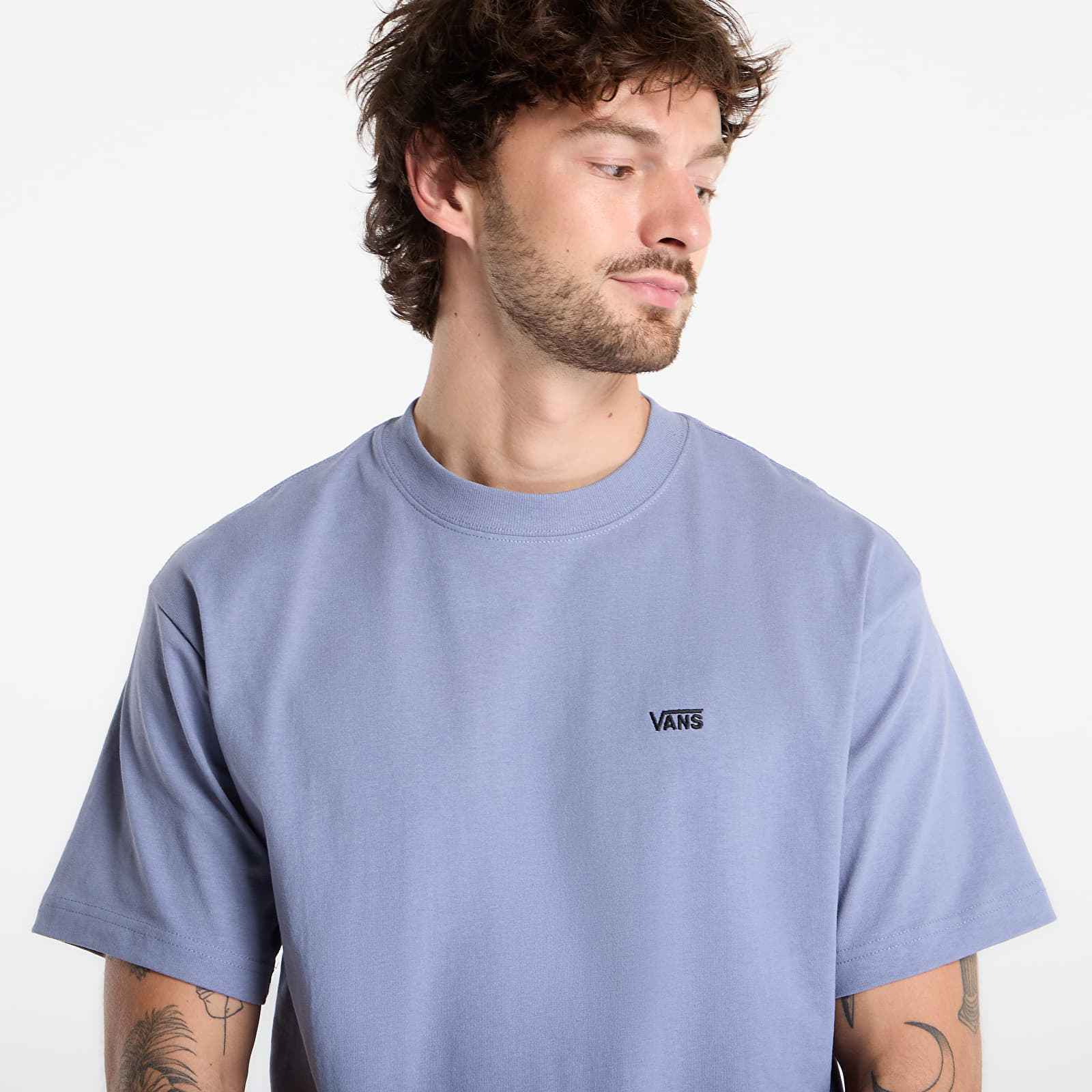Koszulki Vans Left Chest II Loose SS T-Shirt Glasial Slate