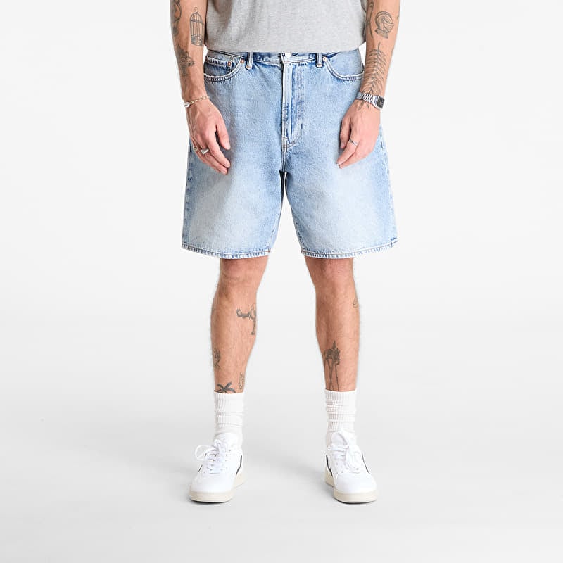 Kratke hlače GAP Denim Loose Light Wash Short Medium Wash
