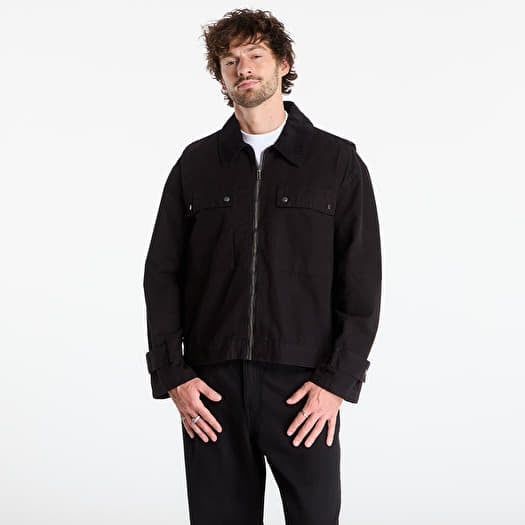 Jakke Urban Classics Mens Workwear Cotton Jacket Black