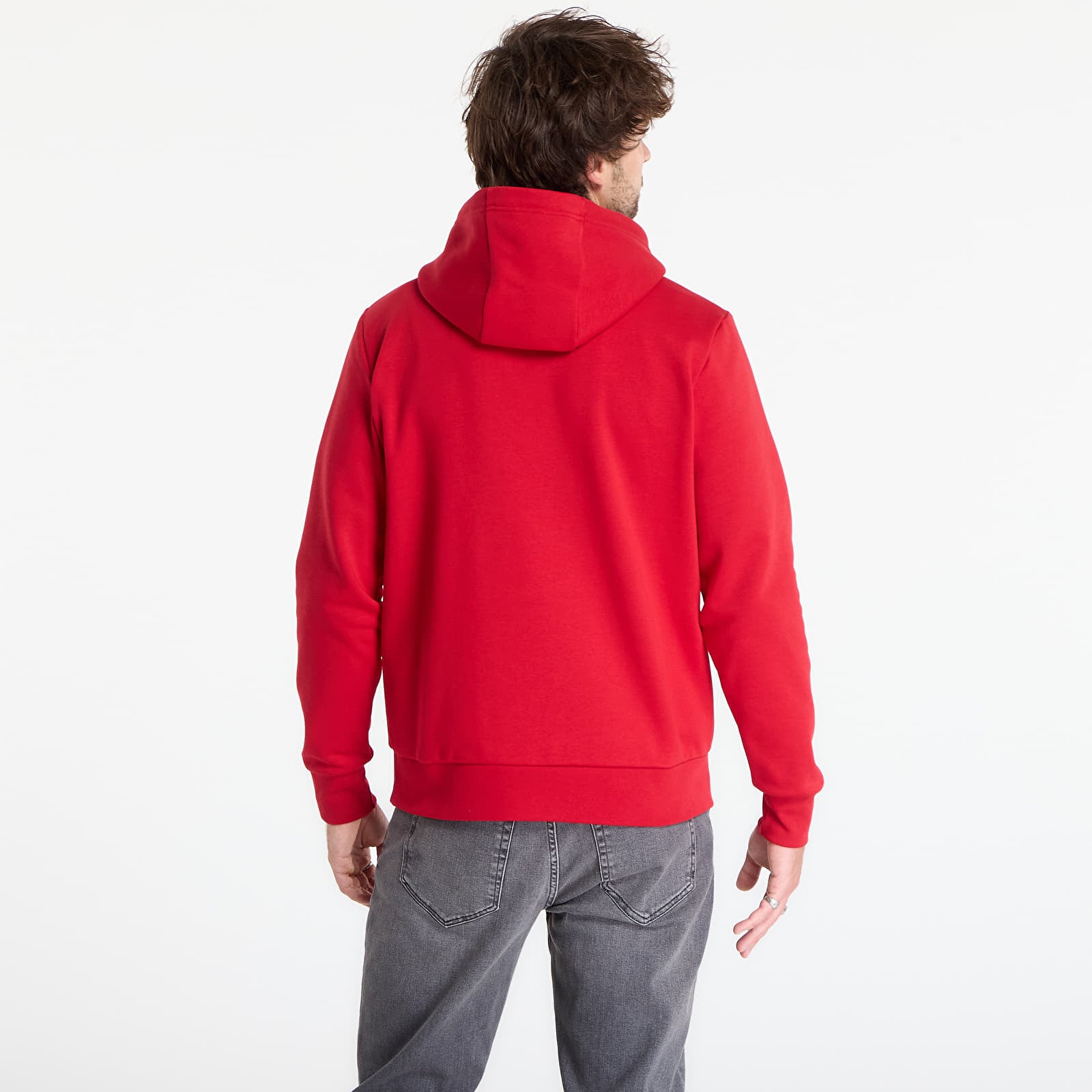 Kapucnis pulóverek és pulcsik Tommy Hilfiger Brand Love Big Text Hoody Medium Red