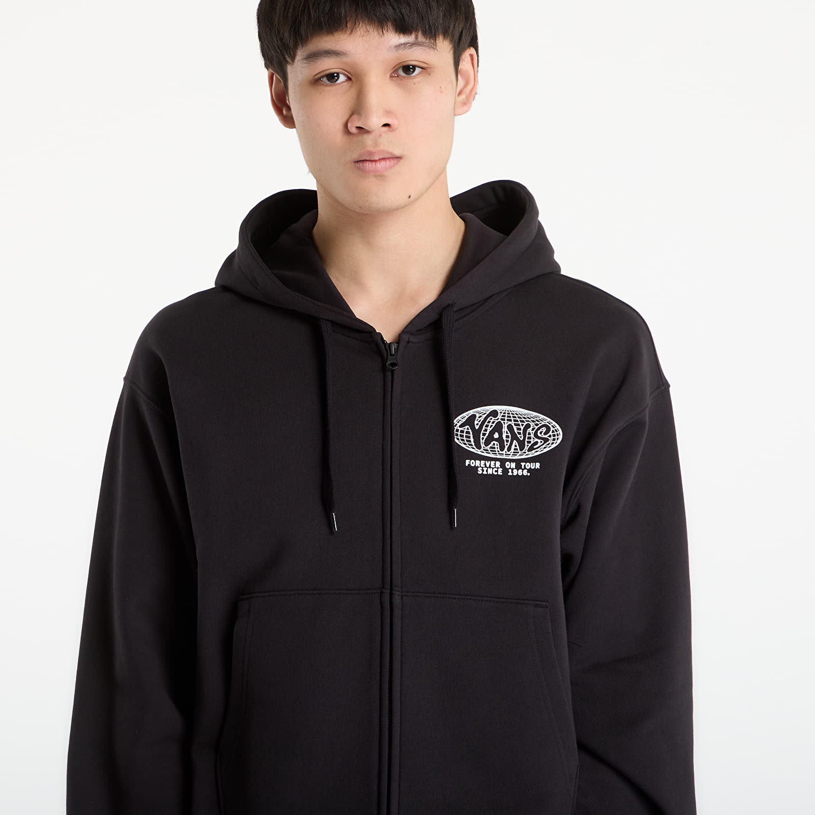 Sweatshirts til mænd Vans World Tour Loose Fz Black