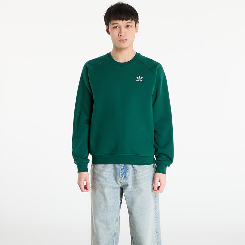 Sweatshirt adidas Trefoil Essentials Crew Sweatshirt Collegiate Green