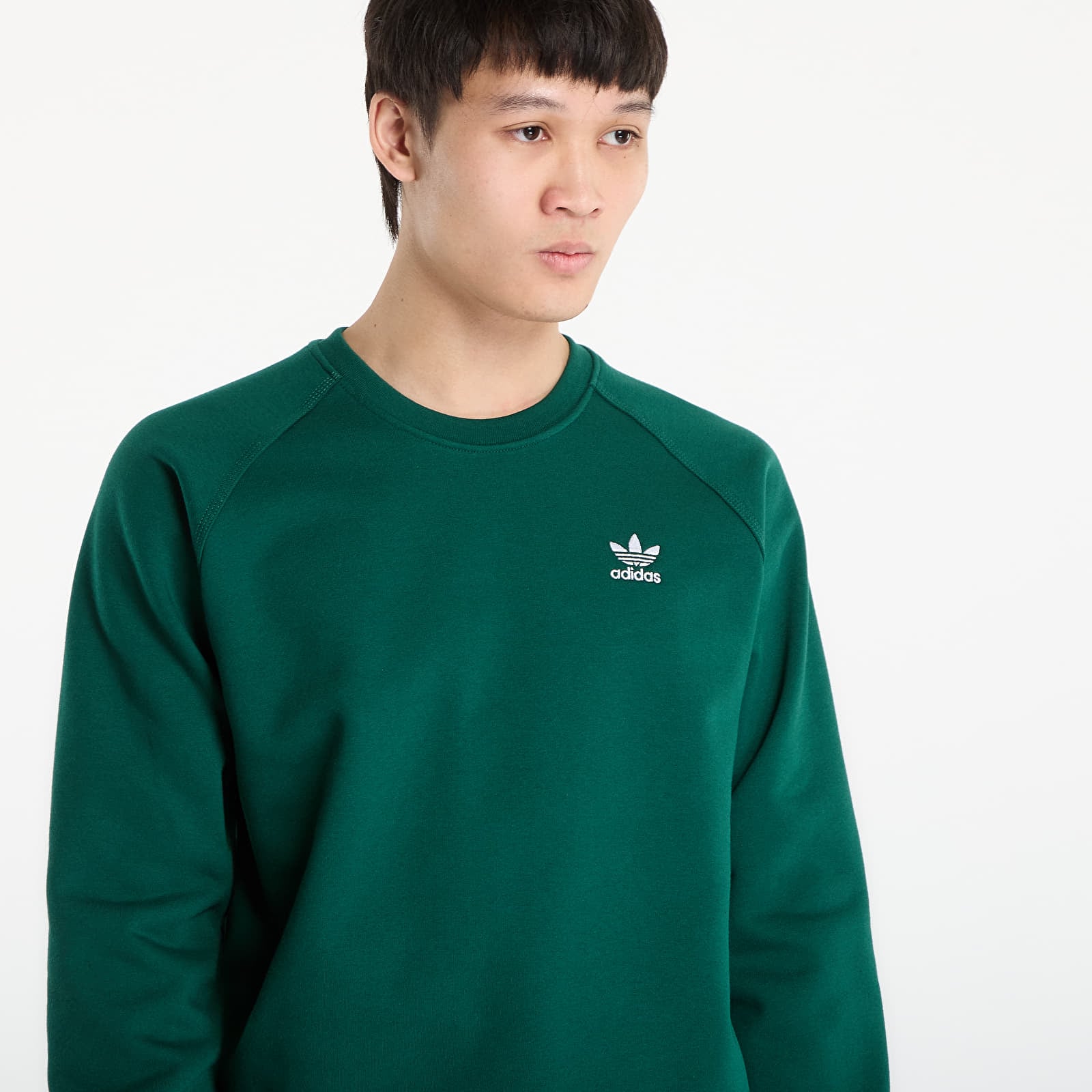 Herren-Sweatshirts adidas Ess Crew Collegiate Green