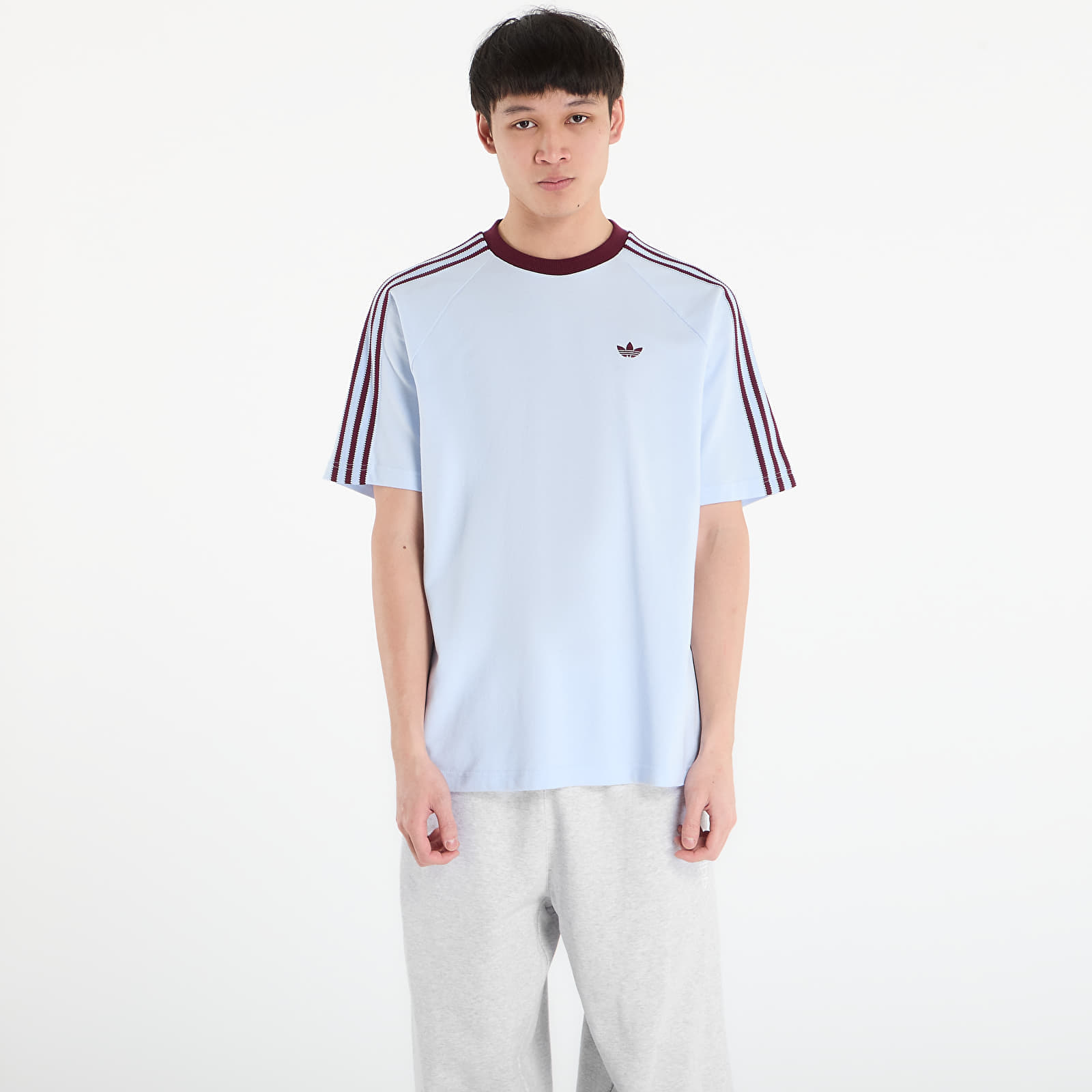 Тениска adidas Britcore Ringer Crsk L