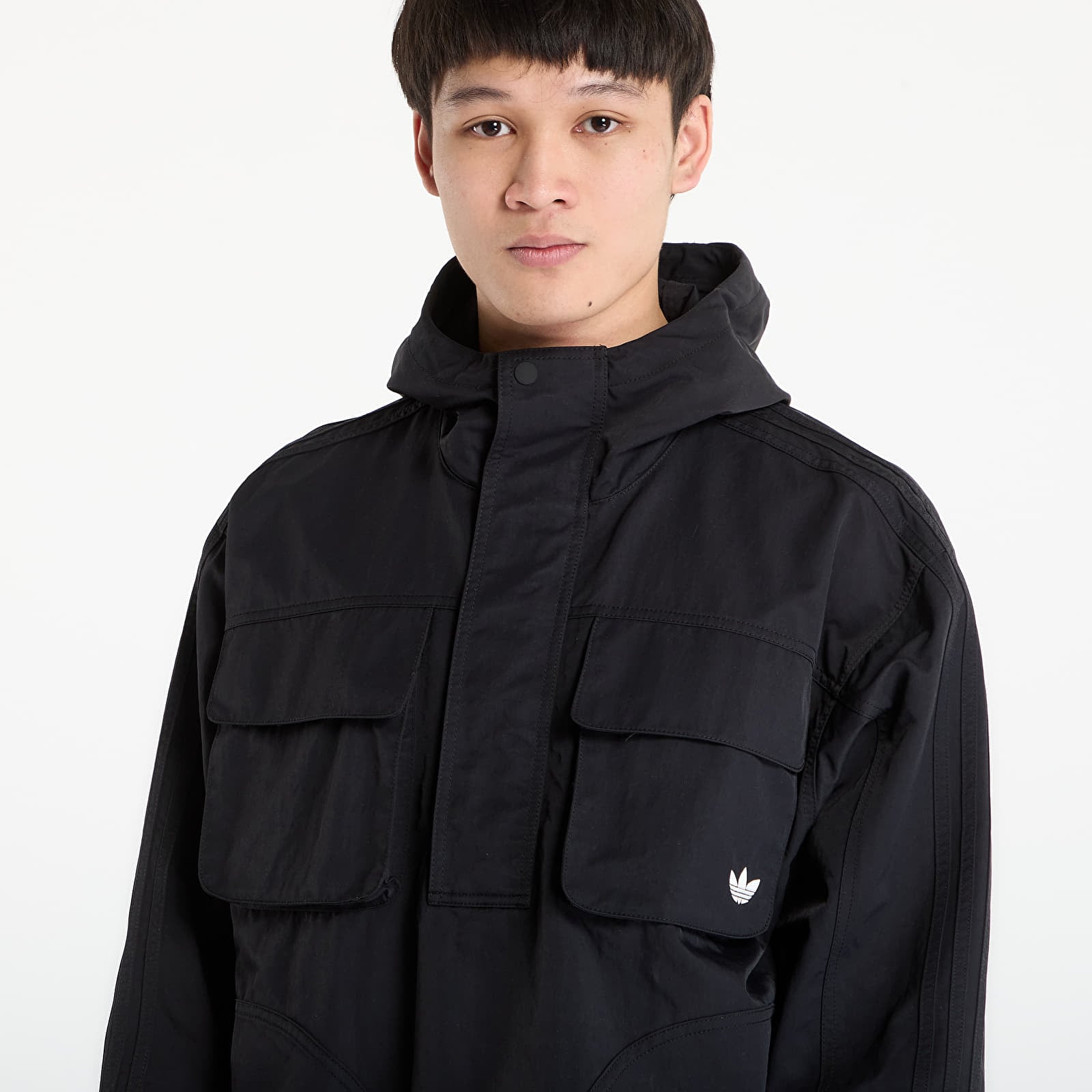 Dzsekik adidas Britcore Parka Black