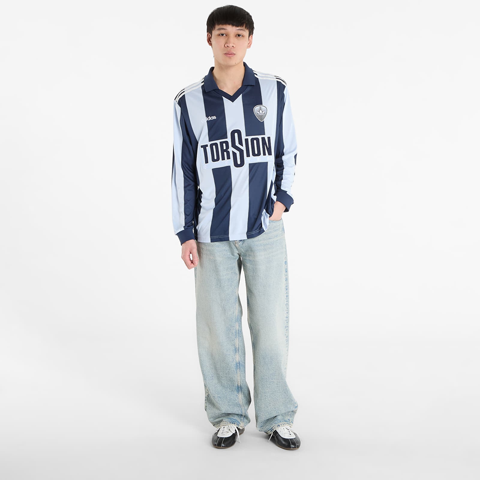 Trikók adidas Brit Hme Jersey Night Indigo/ Crsk