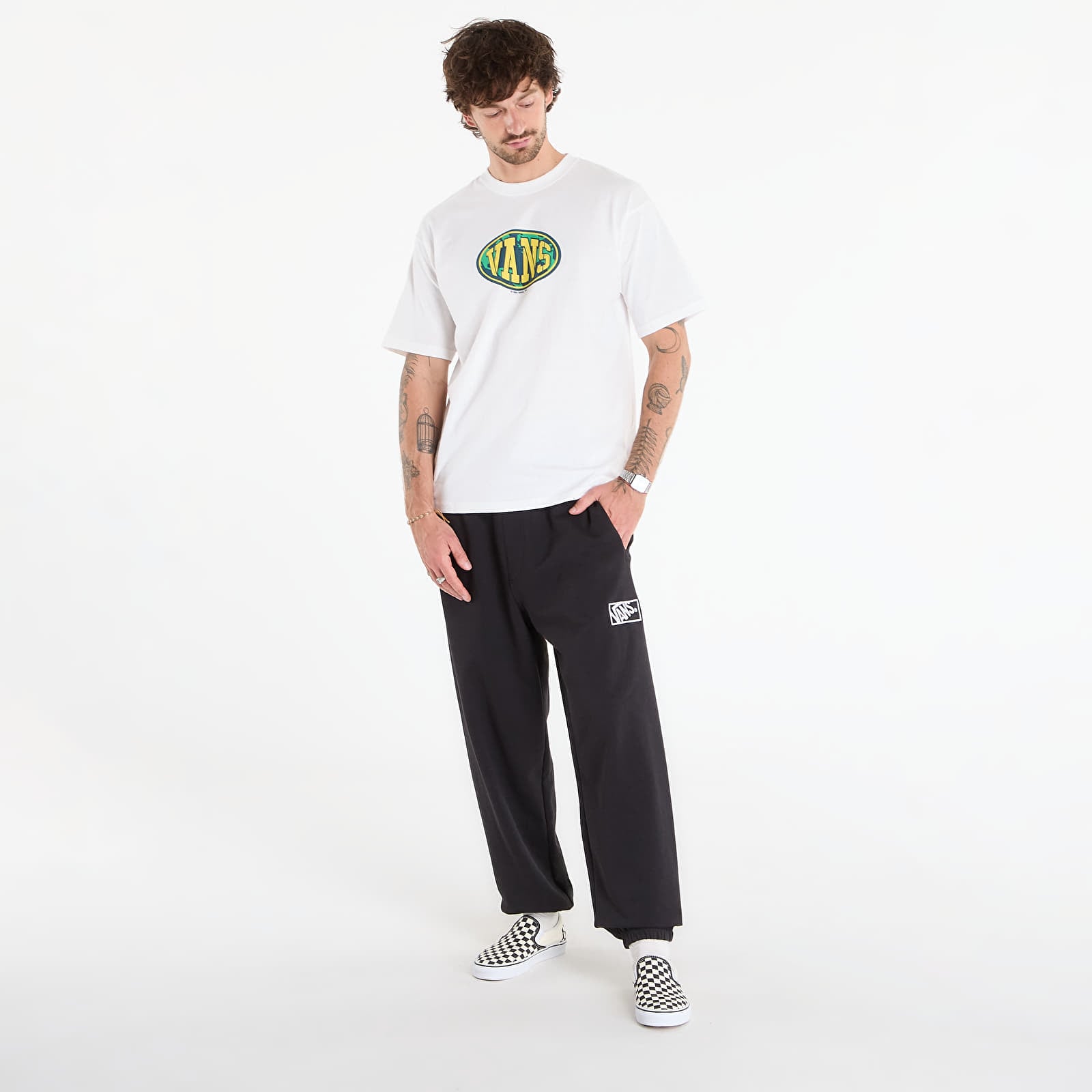 Vyriškos sportinės kelnės Vans Mn Blocked Box Loose Black