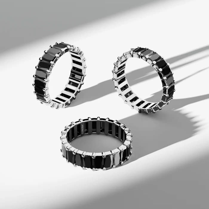 Ostali dodaci FURIOSA® Ring Crush Noir Silver