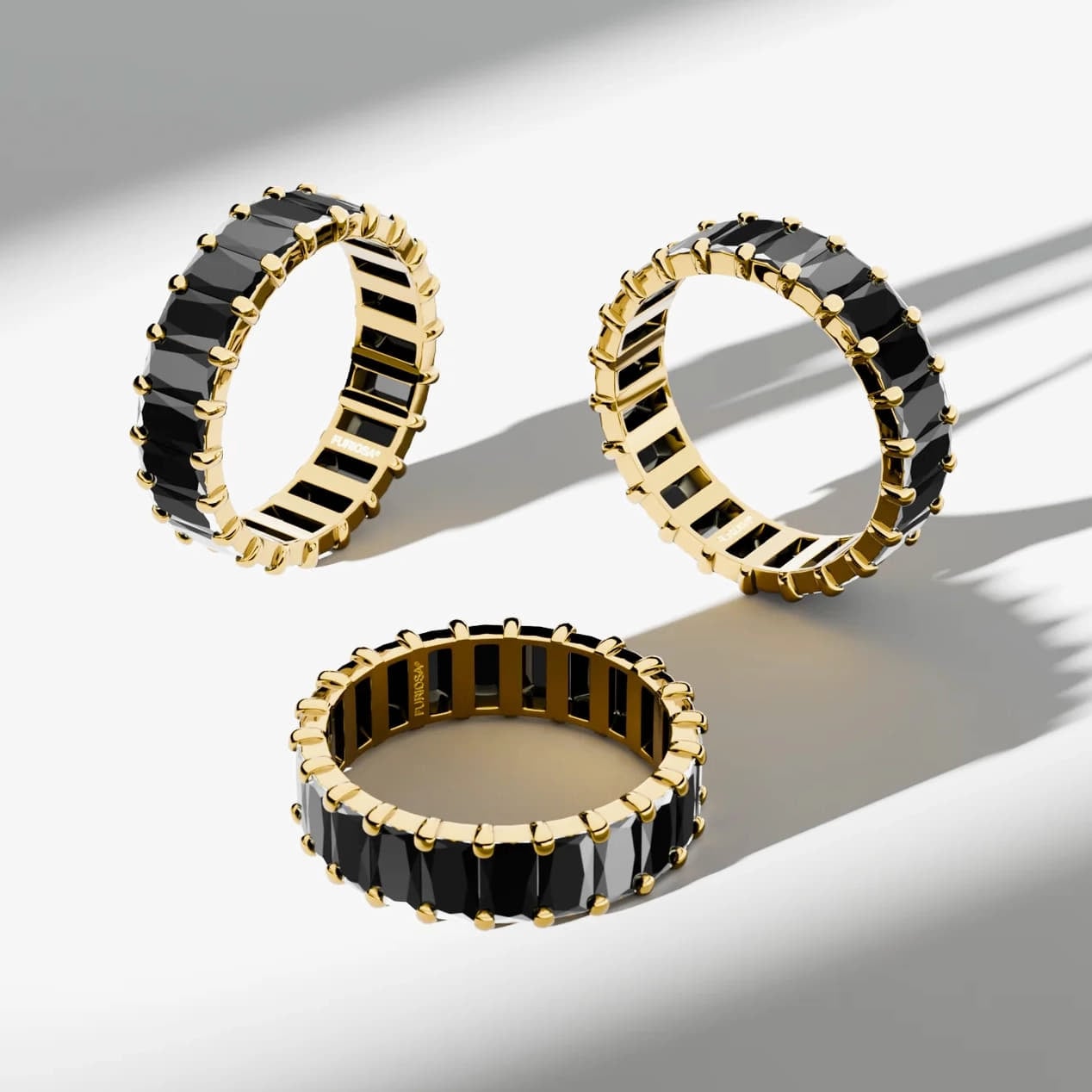 Ostali dodaci FURIOSA® Ring Crush Noir 18K Gold