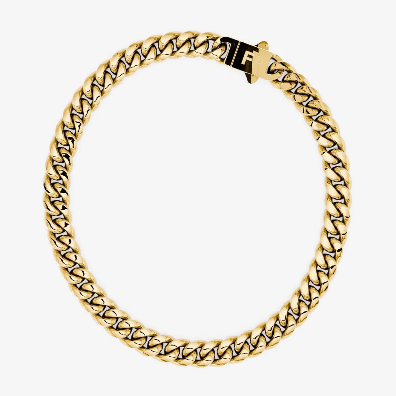 Ostali dodaci FURIOSA® Extra Chubby Cuban Choker Necklace 18K Gold