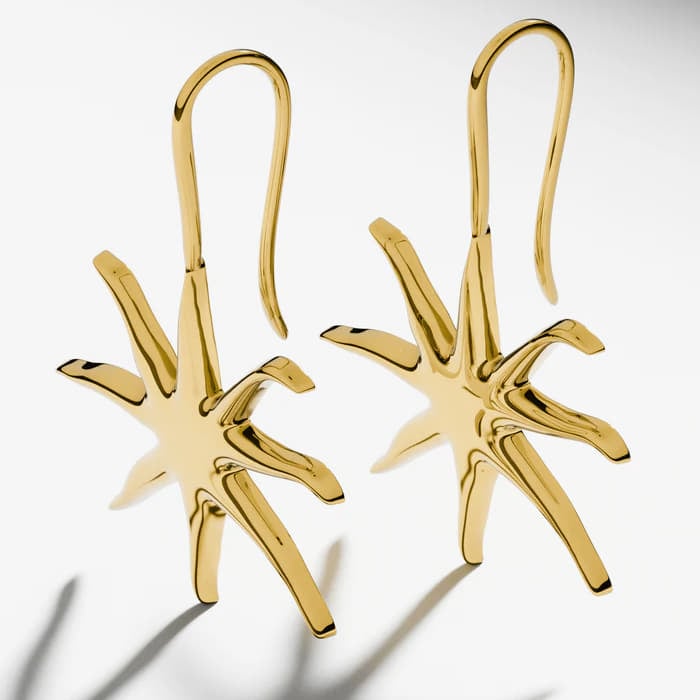 Ostali dodaci FURIOSA®  Starfish Earrings 18K Gold