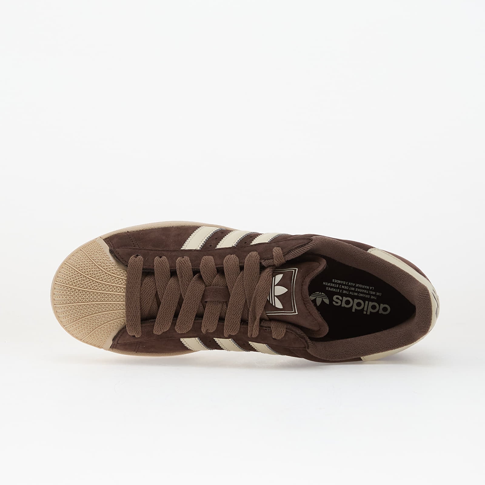 Meeste tossud ja kingad adidas Superstar II Auco/ Off White/ Stokha