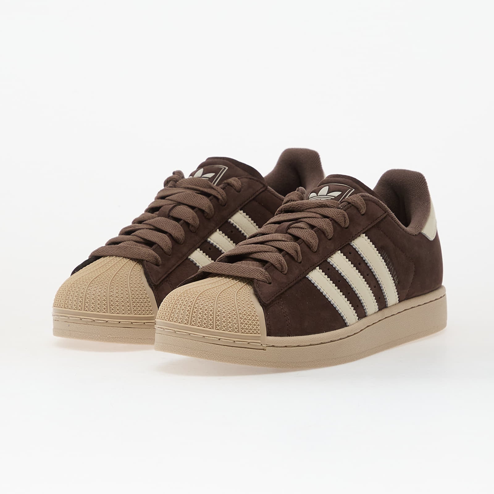 Meeste tossud ja kingad adidas Superstar II Auco/ Off White/ Stokha