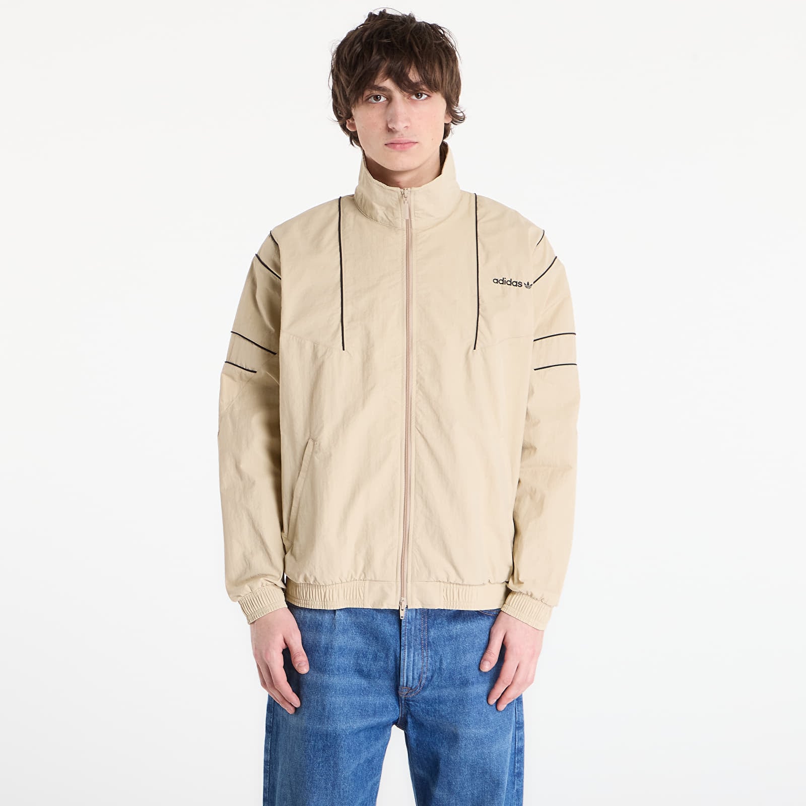 Jachetă adidas Cutline Track Top Stone Khaki M