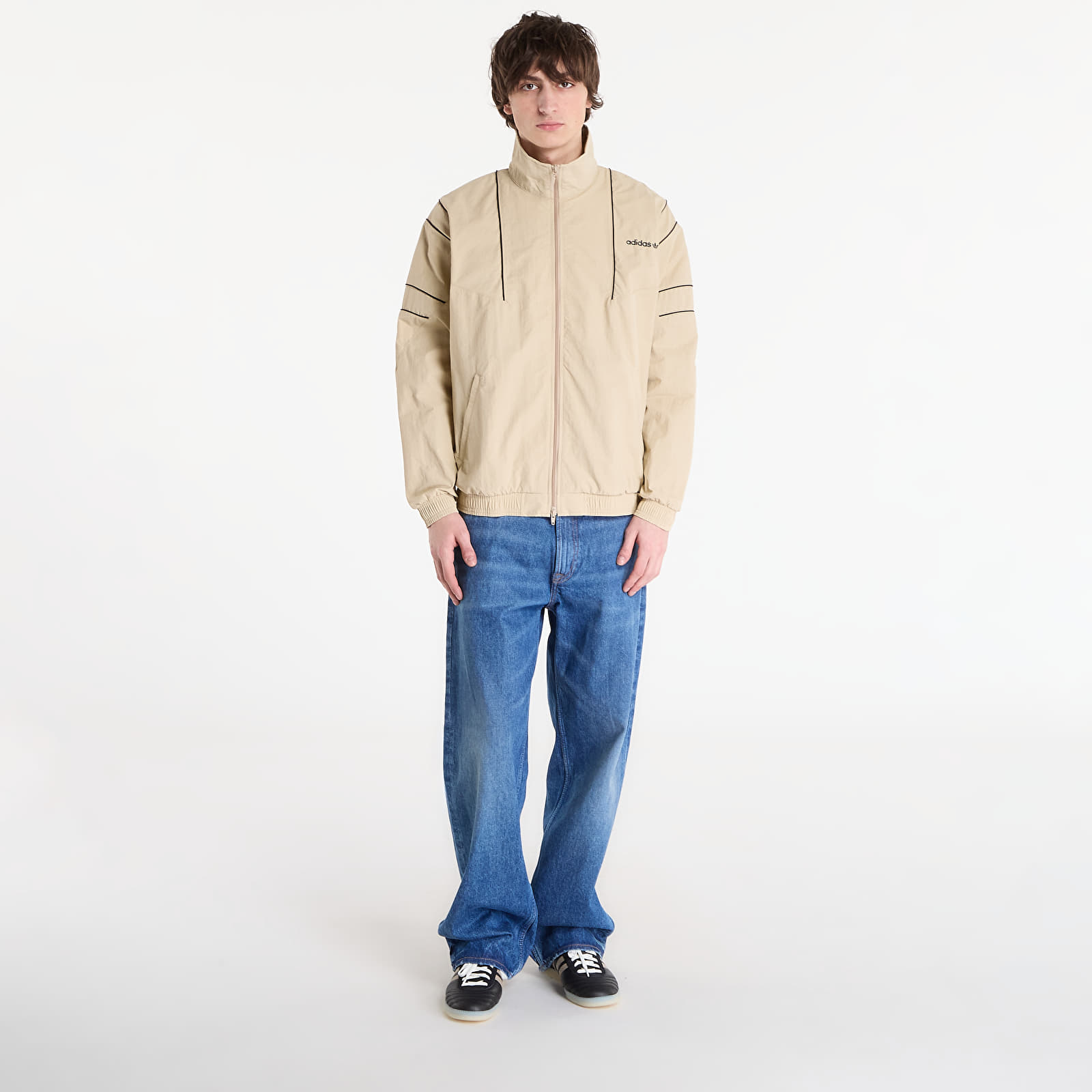 Muške jakne adidas Cutline Track Top Stone Khaki