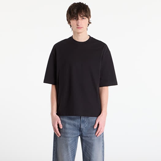 Tričko Calvin Klein Jeans Ss Relaxed Cooling Piqu Tee Black