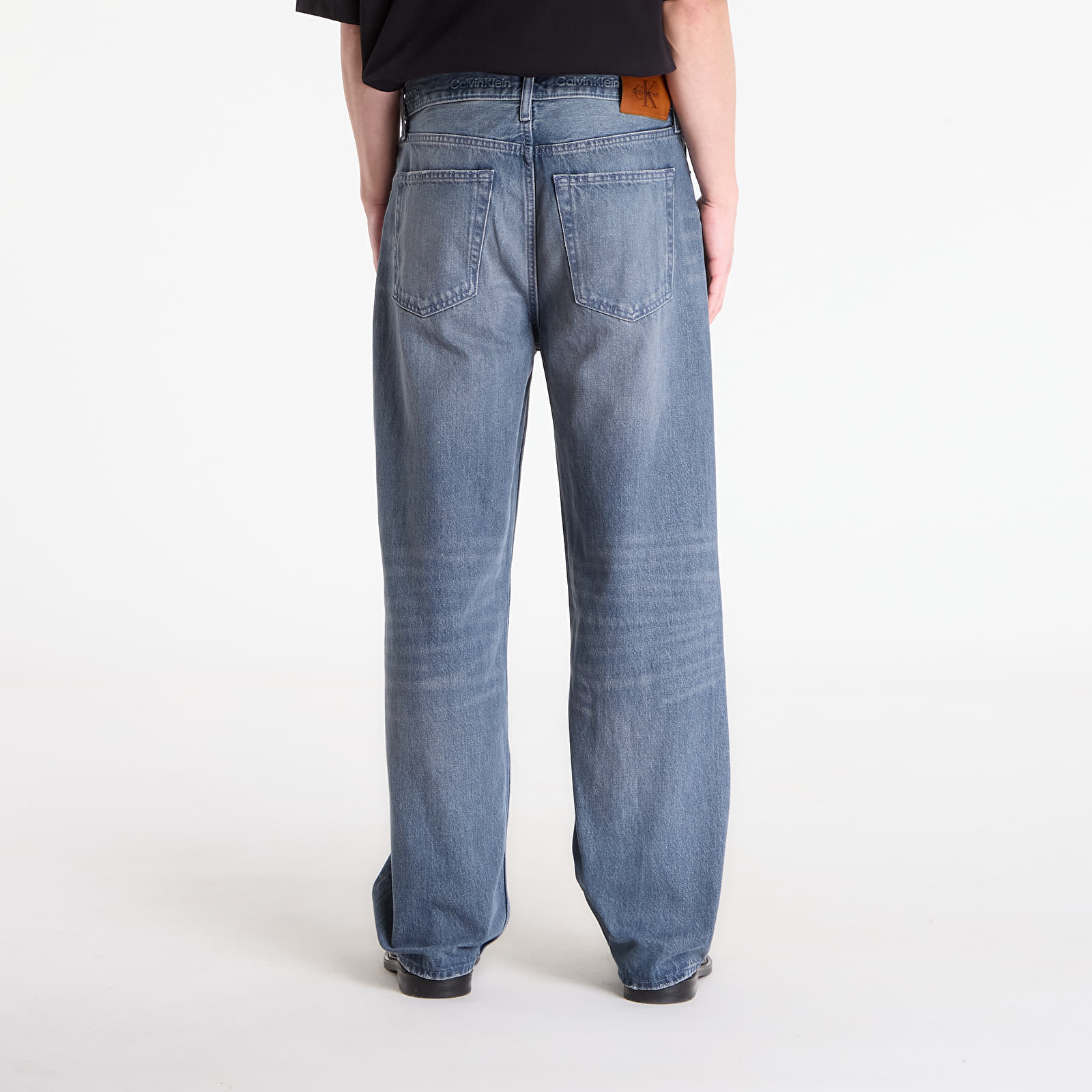 Jeans Calvin Klein Jeans Baggy Blue Ash Stone Jeans Gray