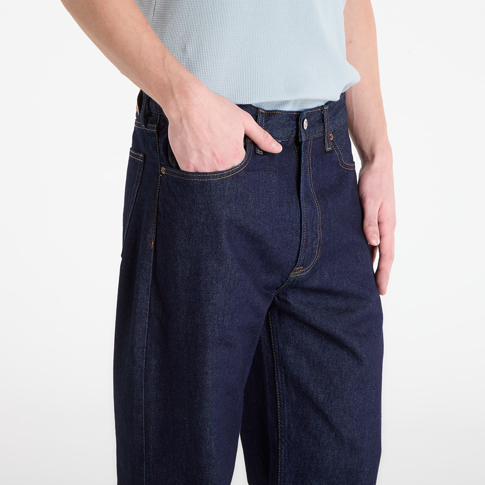Jeans Calvin Klein Jeans Baggy Ck Classic Rinsed Jeans Blue