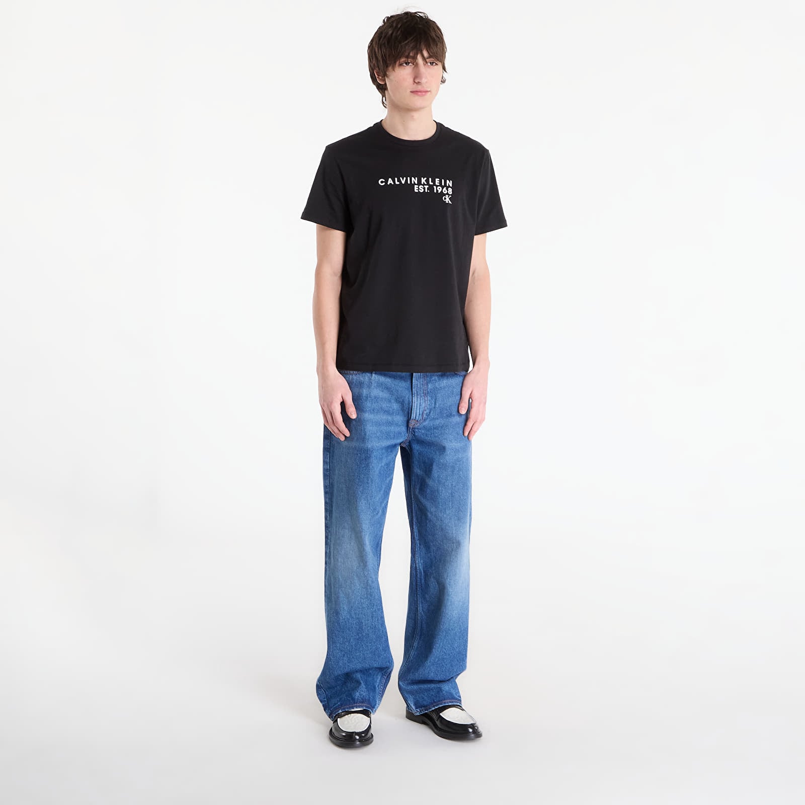 Jeans Calvin Klein Jeans Baggy Ck Boulder Jeans Blue