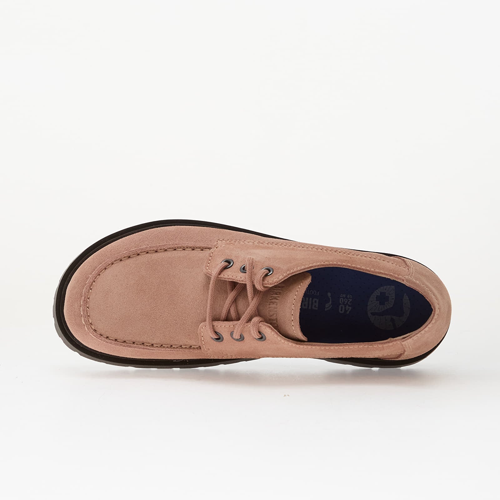 Turnschuhe und Schuhe für Männer Birkenstock Highwood Moc Lace Low Suede Leather Pink Clay