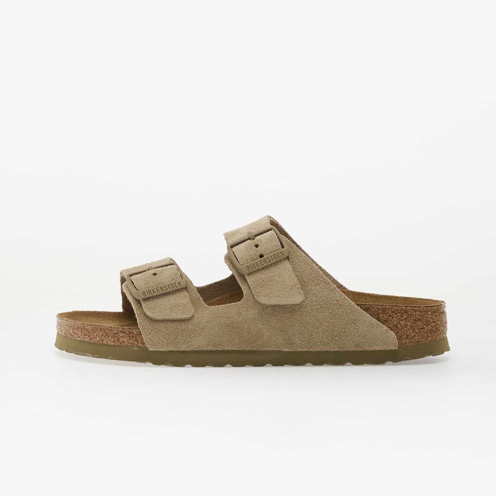 Sneakers Birkenstock Arizona Suede Leather Unisex Faded Khaki EUR 39