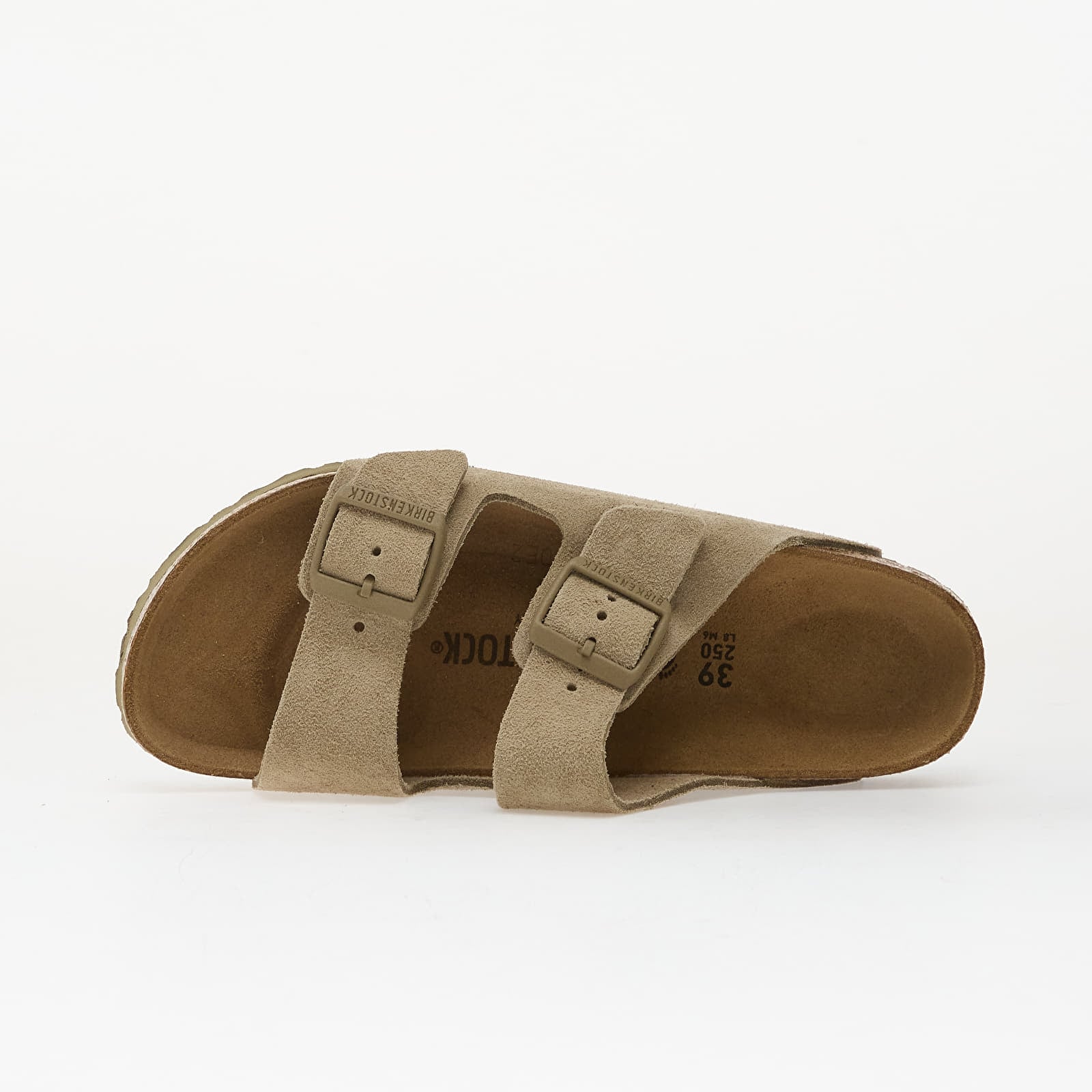 Turnschuhe und Schuhe für Männer Birkenstock Arizona Suede Leather Unisex Faded Khaki