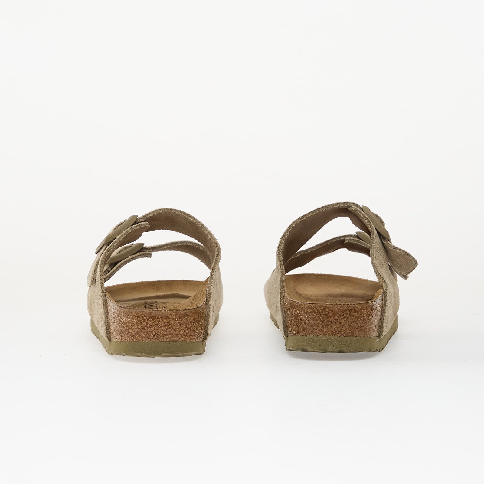 Turnschuhe und Schuhe für Männer Birkenstock Arizona Suede Leather Unisex Faded Khaki