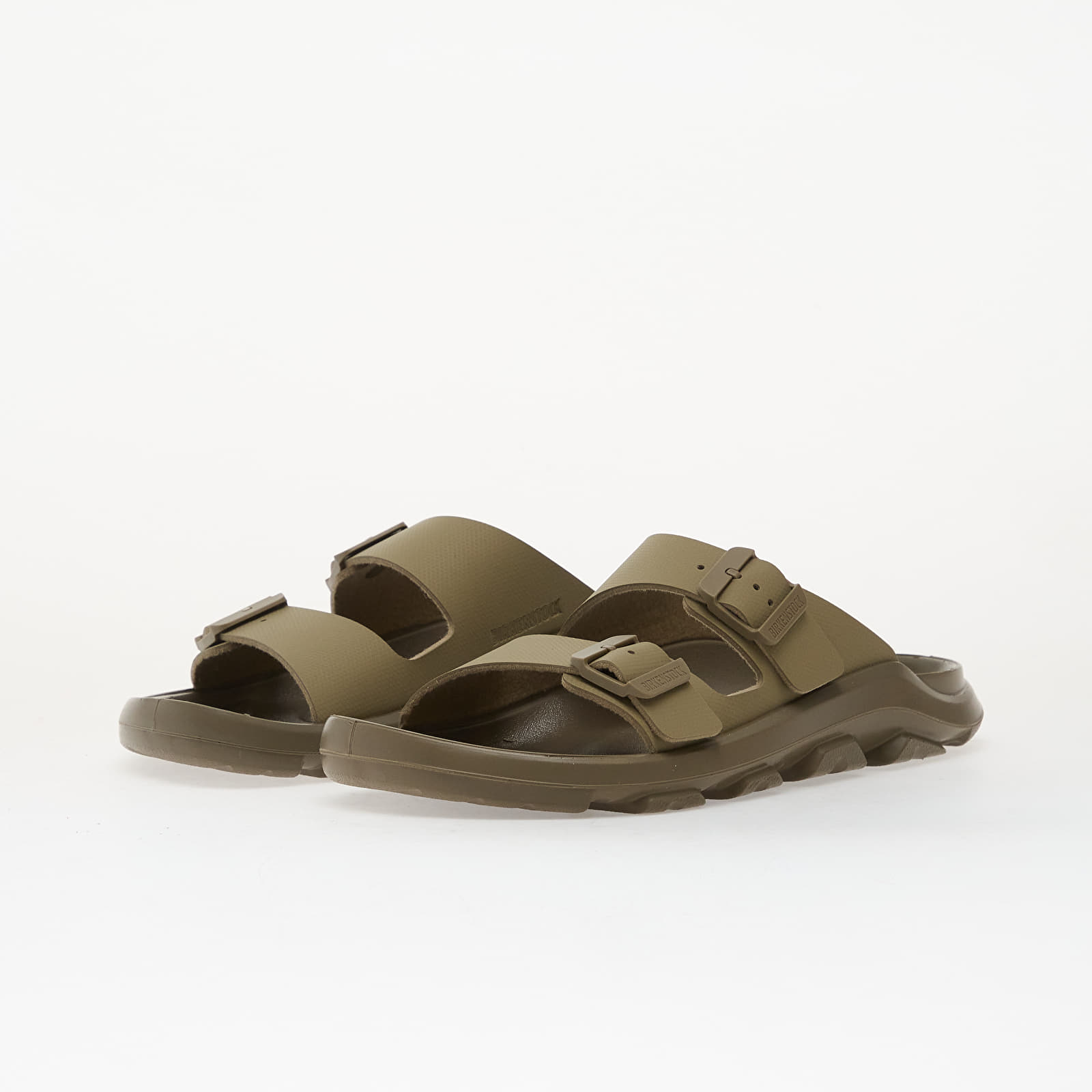 Vīriešu čības un apavi Birkenstock Mogami Terra 2 Strap Birko-Flor Unisex Apex Faded Khaki