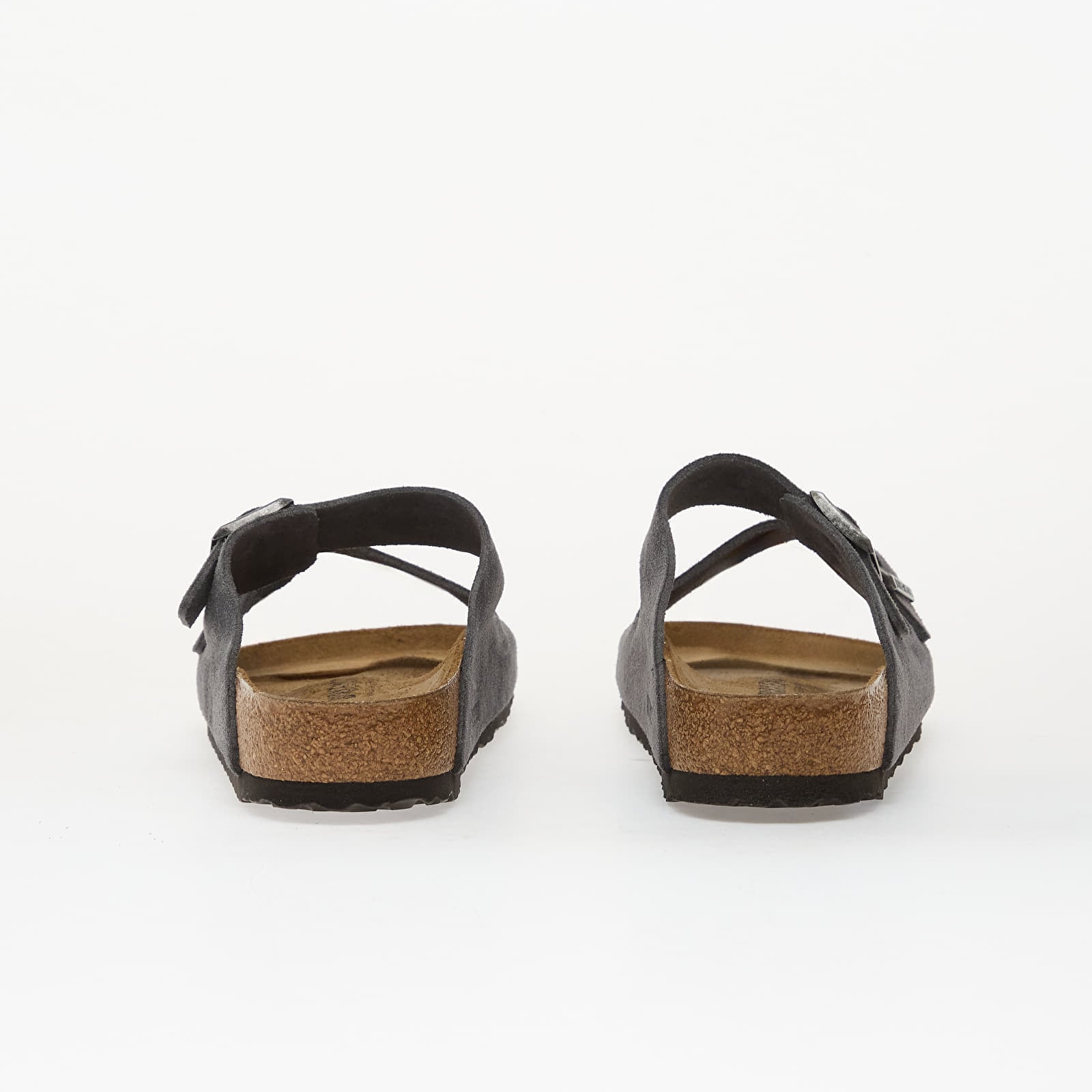 Turnschuhe und Schuhe für Männer Birkenstock Arizona Suede Leather Unisex Charcoal