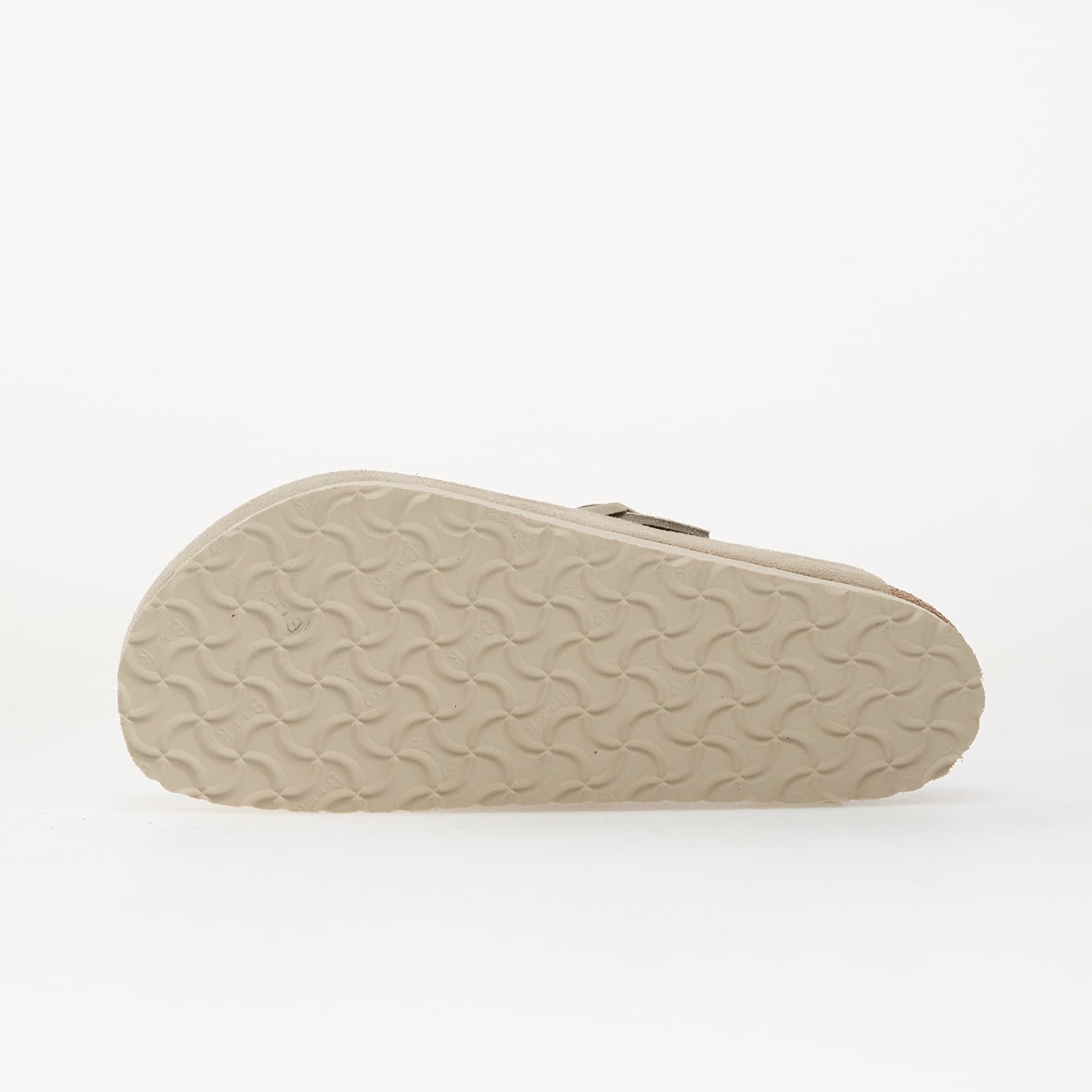 Vīriešu čības un apavi Birkenstock Boston Suede Leather Unisex Oyster