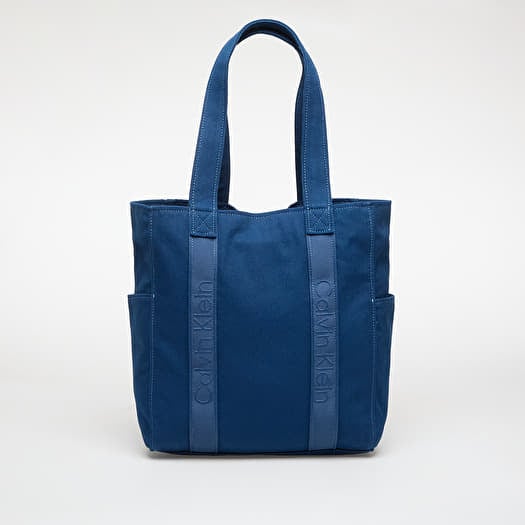 Torba Calvin Klein Webbing Strap Canvas Blue