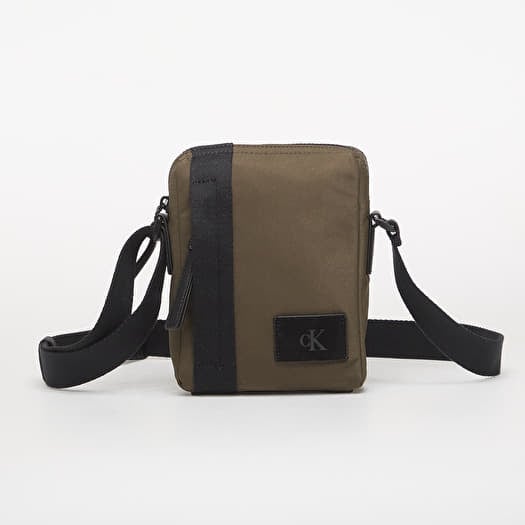 Taske Calvin Klein Canvas Mix Reporter Green