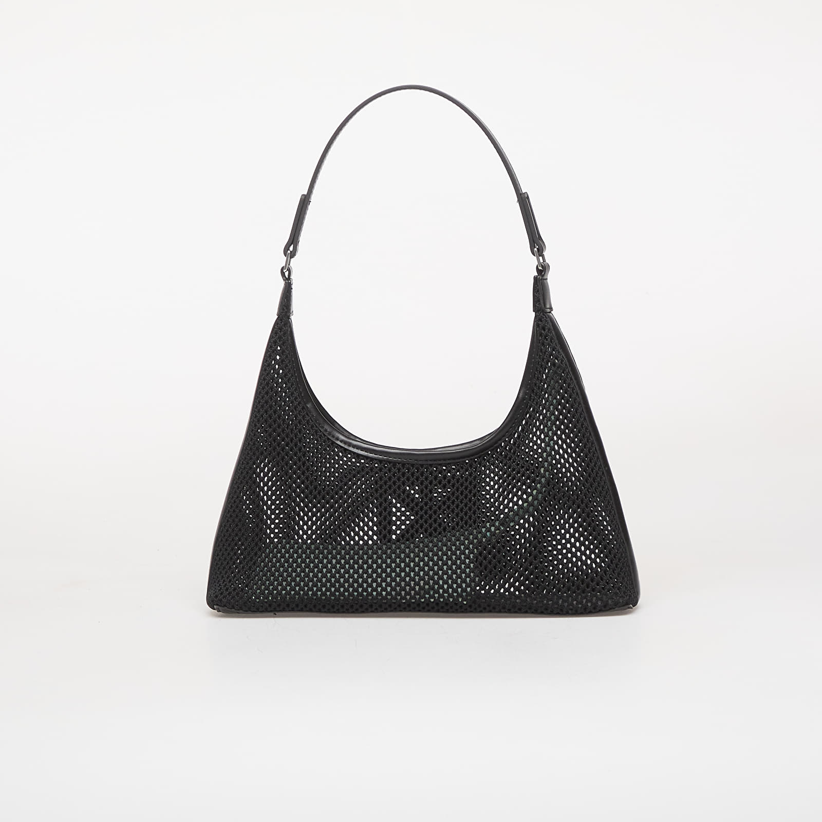 Miesten olkalaukut Calvin Klein Emblem Mesh Shoulder Bag Black