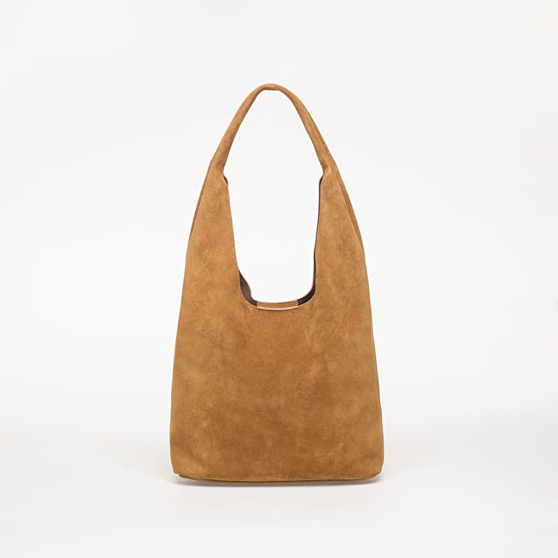 Calvin Klein Slouchy Suede Leather Brown
