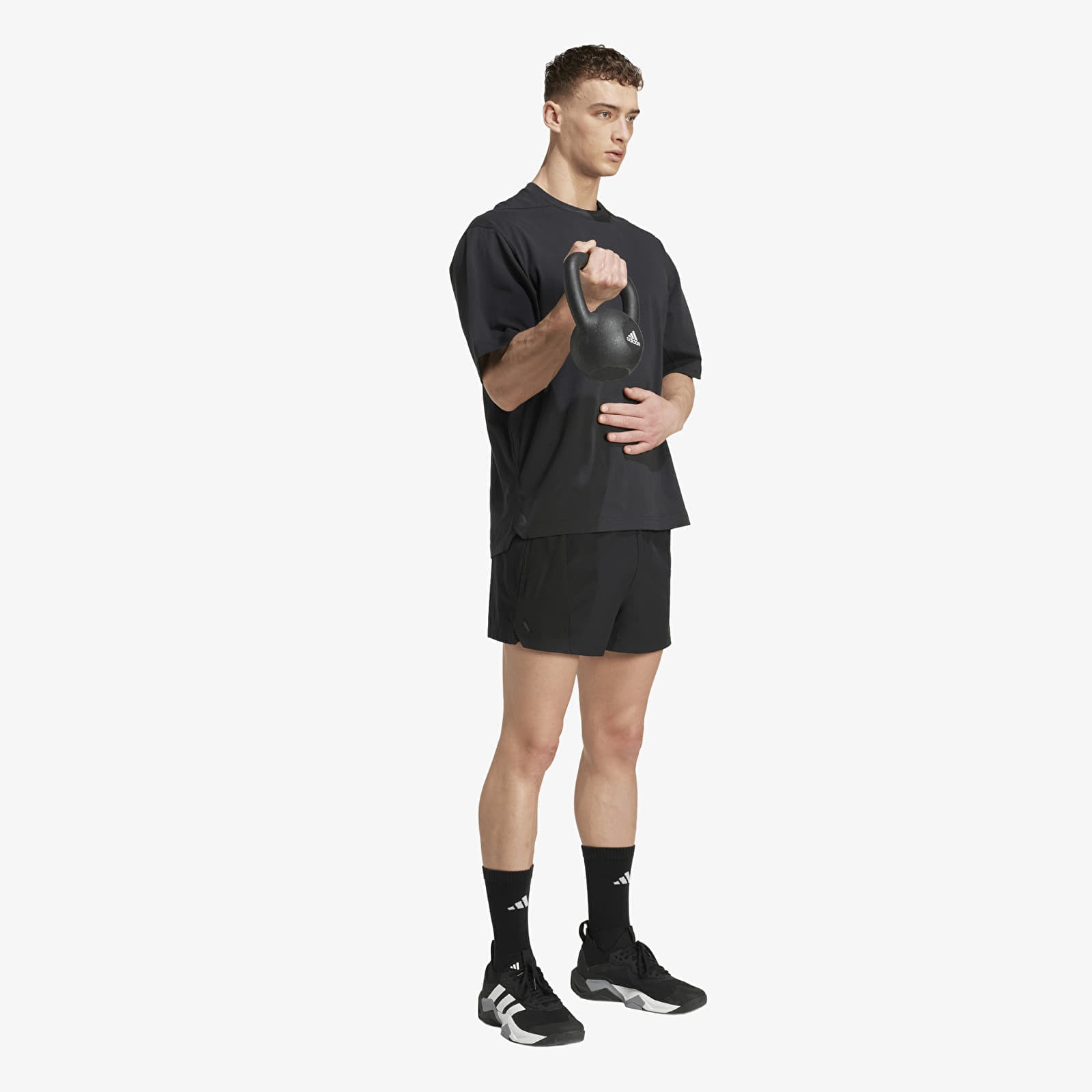Shorts för män adidas PrimeLift Short Black
