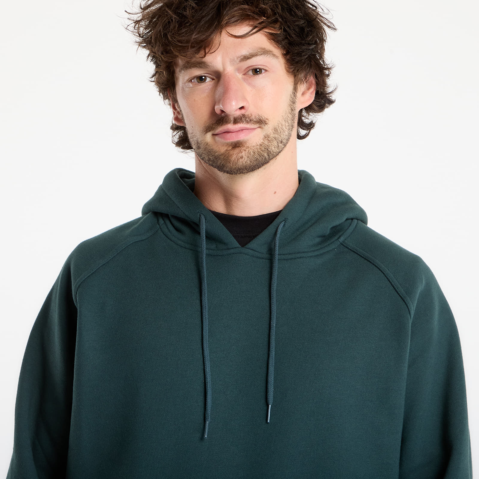 Hettegensere og sweatshirts Urban Classics Blank Hoody Green