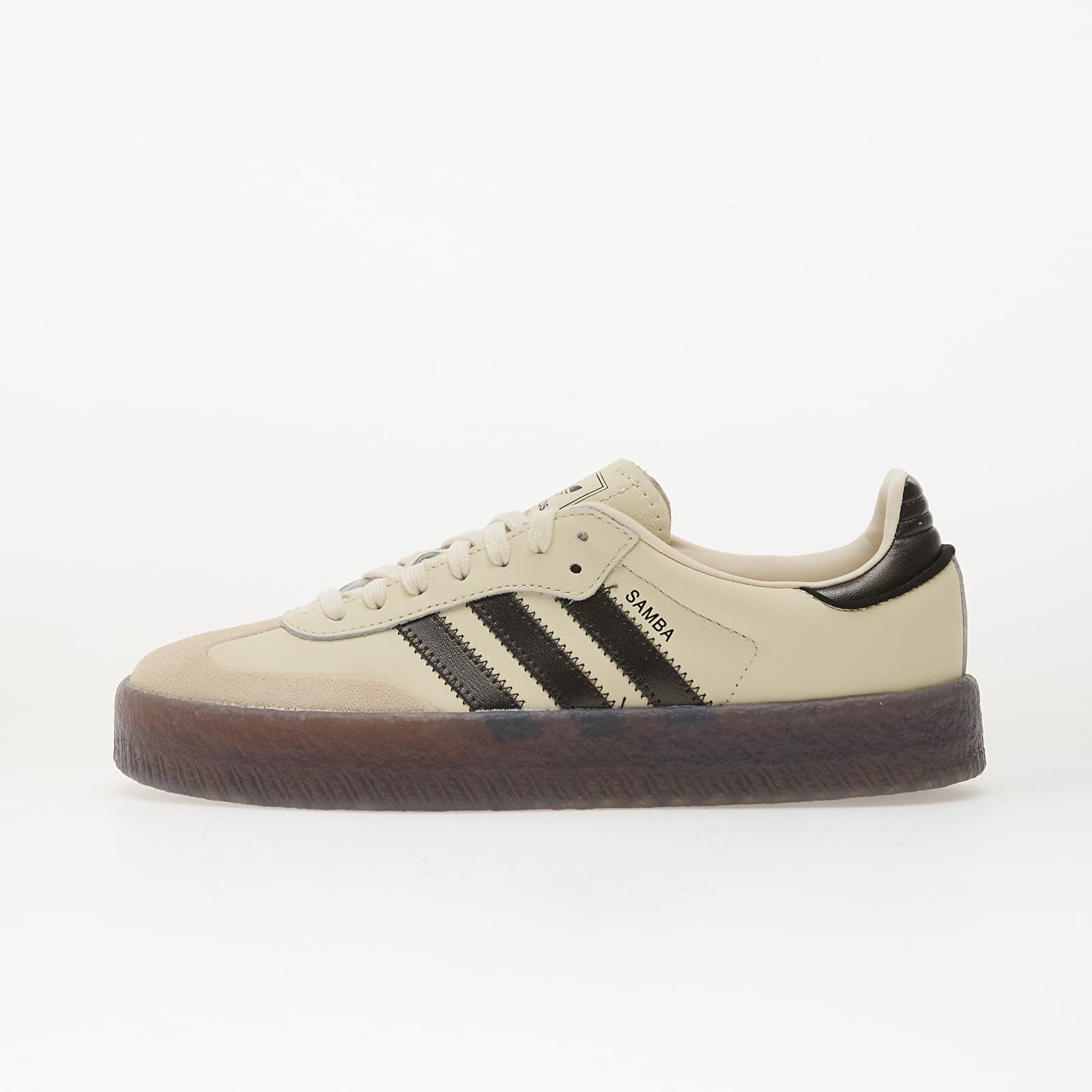 Chaussures et baskets femme adidas Sambae Cream White/ Core Black/ Gum5