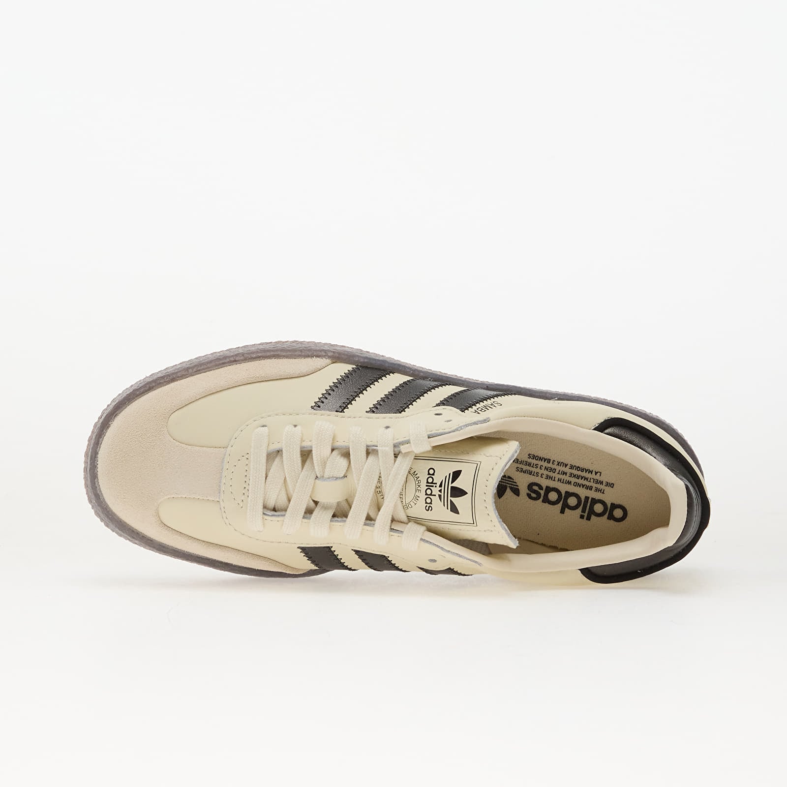 Chaussures et baskets femme adidas Sambae Cream White/ Core Black/ Gum5
