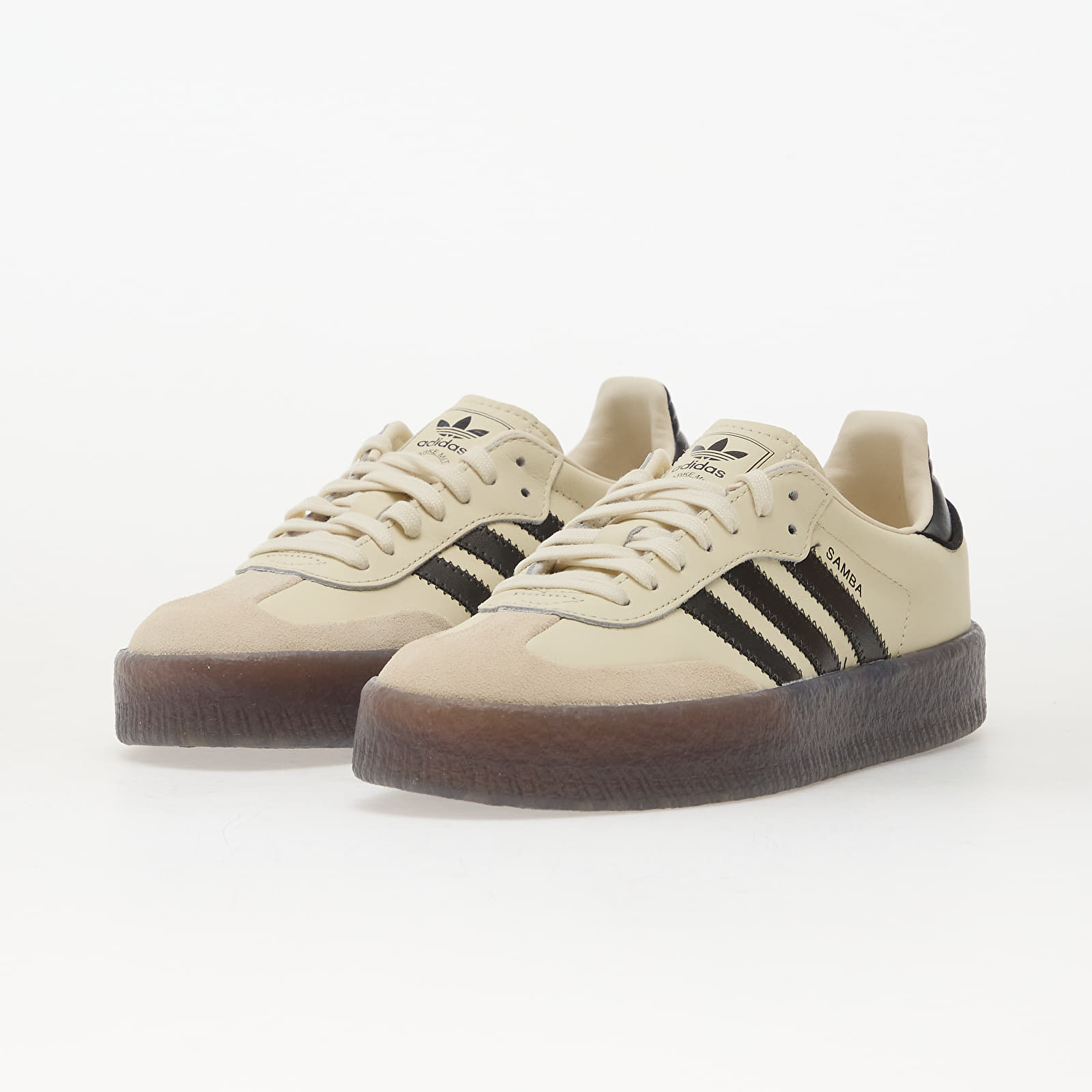 Chaussures et baskets femme adidas Sambae Cream White/ Core Black/ Gum5
