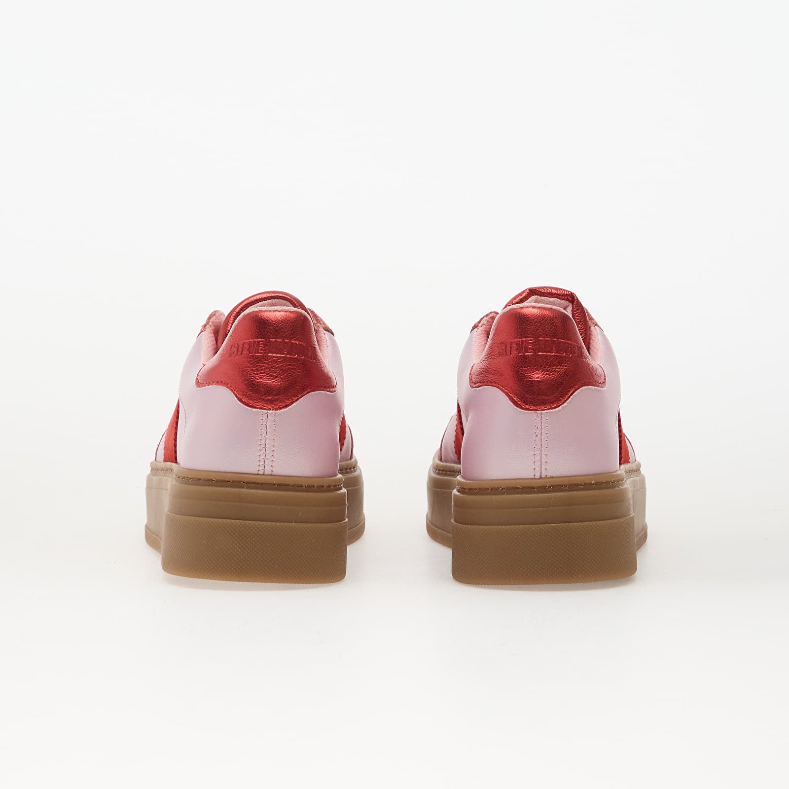 Joggesko og sko for kvinner Steve Madden Moxy Pink/ Red